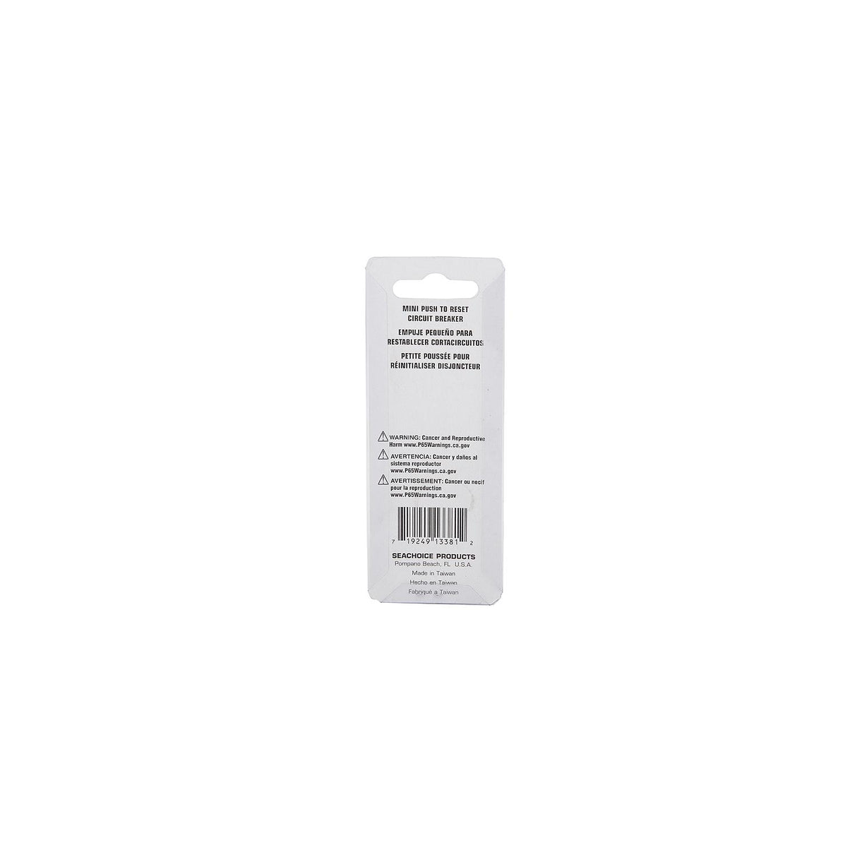 Seachoice Circuit Breaker, Mini, Push to Reset, 5 Amp - 13381 - official Seachoice product image 5