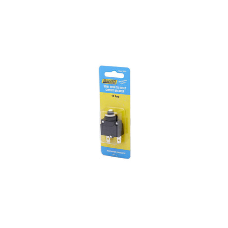 Seachoice Mini Push to Reset Circuit Breaker, 10 AMP - 13391 - official Seachoice product image 3