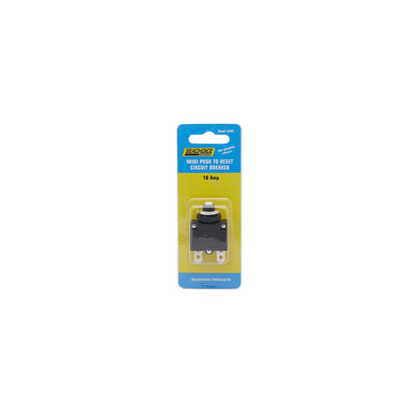 Seachoice Mini Push to Reset Circuit Breaker, 10 AMP - 13391 - official Seachoice product image 4