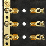 Seachoice 6-Gang Fuse and Terminal Block, Brass Clips and Contacts, SFE 20 Amp of 3AG Fuse - 13441 - official Seachoice product image 4