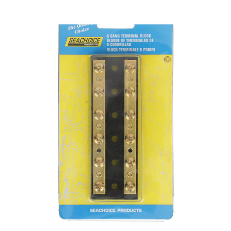 Seachoice Terminal Block, 6-Gang, Brass Clips and Contacts - 13531 - official Seachoice product image 6