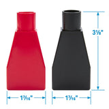 Seachoice Standard Type Battery Terminal Covers (Set Includes 1 Red and 1 Black) Fit Terminals Without Wing Nut - 50-13641 - official Seachoice product image 5