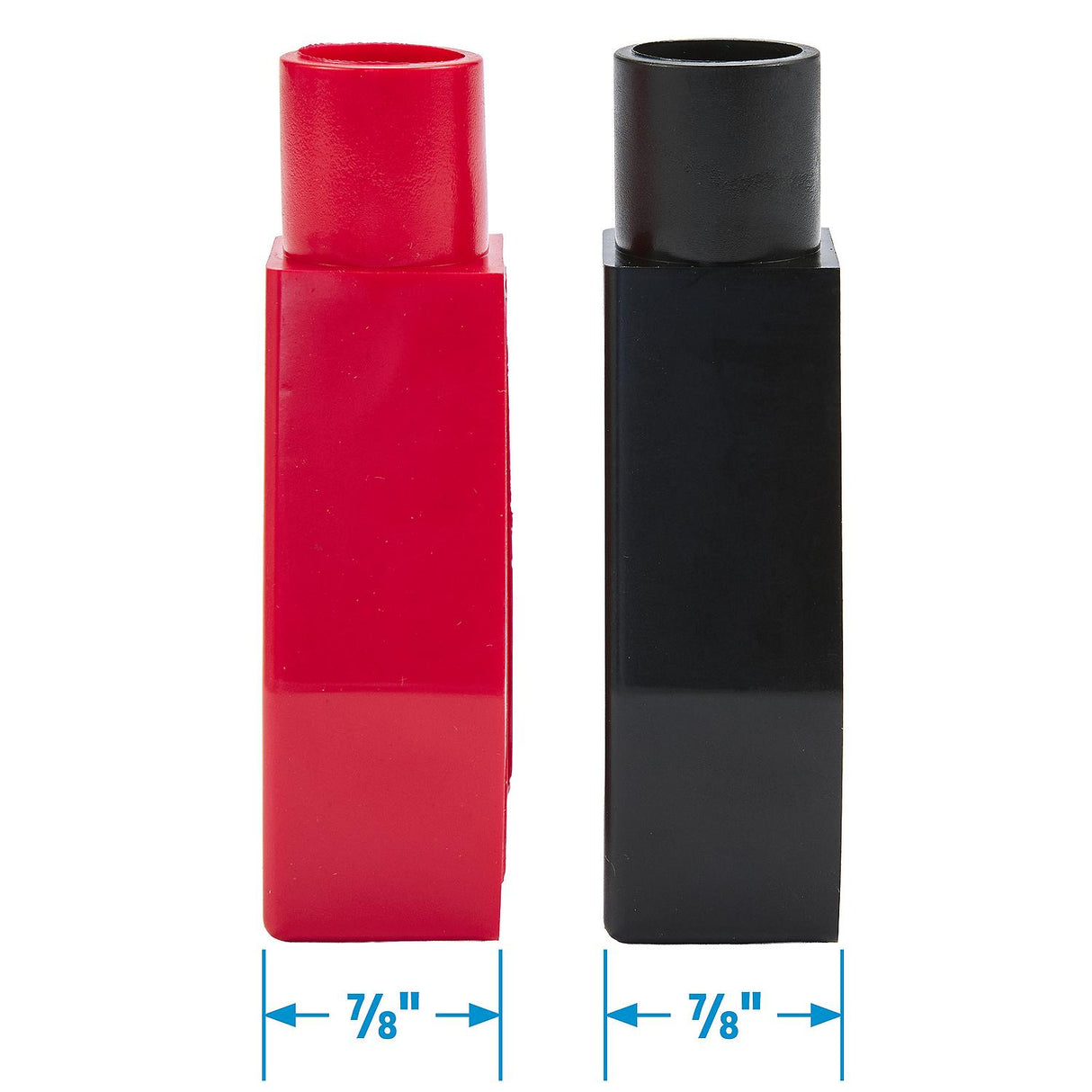 Seachoice Standard Type Battery Terminal Covers (Set Includes 1 Red and 1 Black) Fit Terminals Without Wing Nut - 50-13641 - official Seachoice product image 4