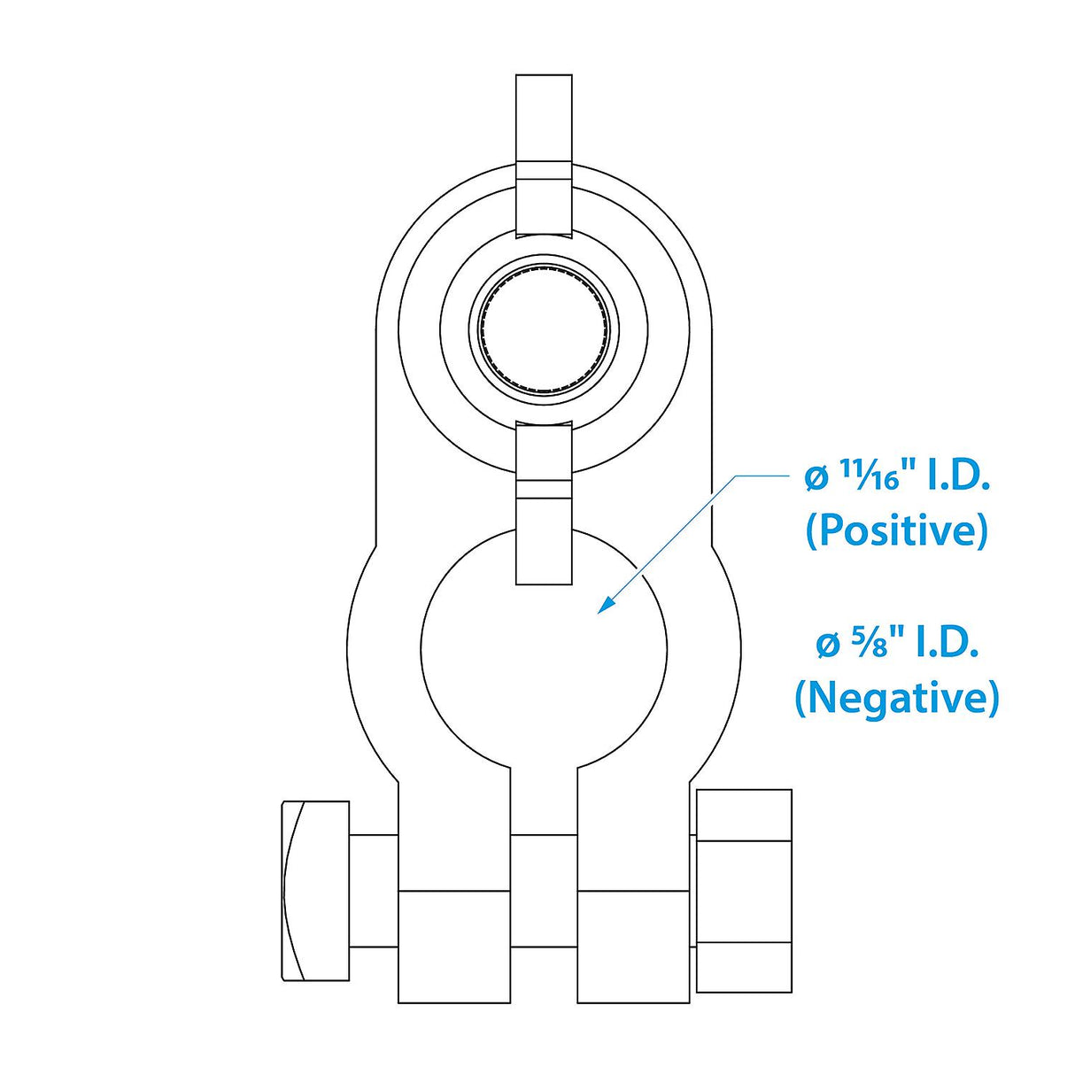 Seachoice Boat Battery Terminal Set w/ Wing Nuts, Includes Positive and Negative Terminals - 13671 - official Seachoice product image 4