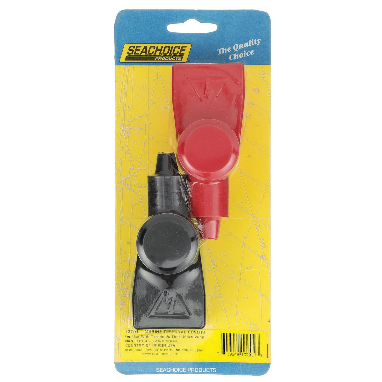 Seachoice Marine Battery Terminal Cover, Includes 1 Red and 1 Black - 50-13701 - image 5