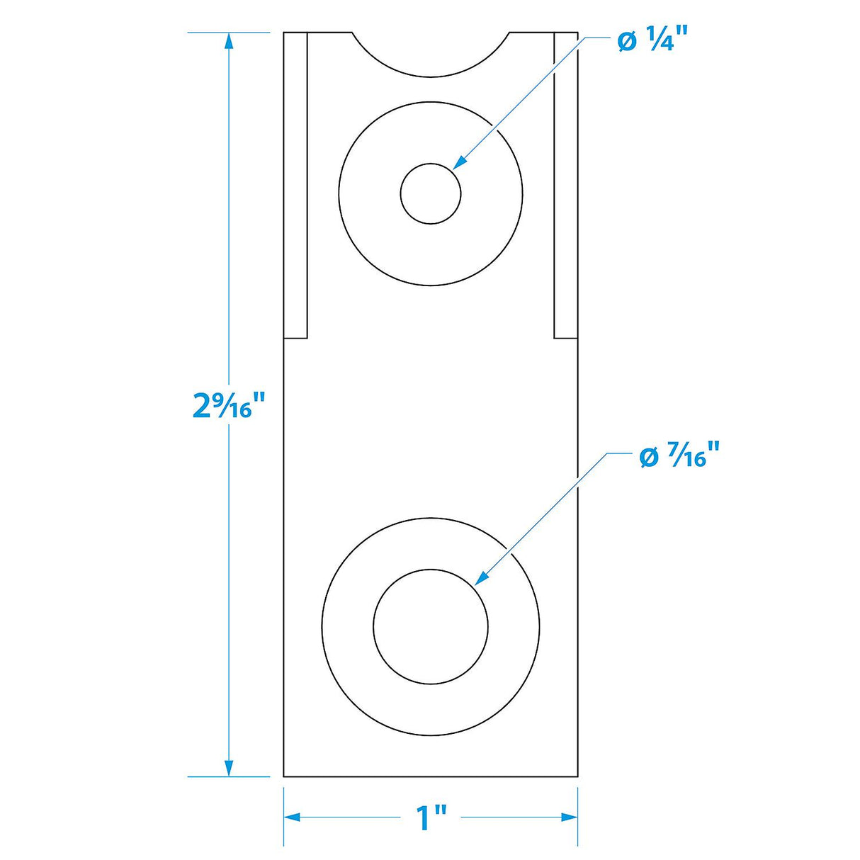 Seachoice Circuit Breaker Bracket, Fits 20, 30, 40, Or 50 Amp Dual Stud Manual Reset Breakers - SC50-13711 - official Seachoice product image 3