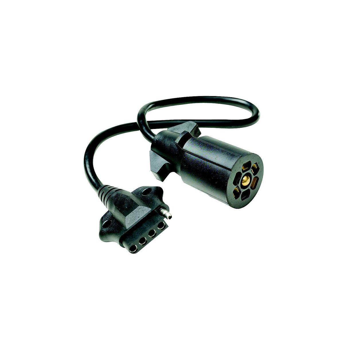 Seachoice 7-Way Round to 5-Way Flat Cable Adapter, Boat Trailer, 18 in. - 13821 - official Seachoice product image 4
