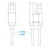 Seachoice 2 Pole Wire Connector, Male/Female, 12 In. Lead - 13841 - official Seachoice product image 5