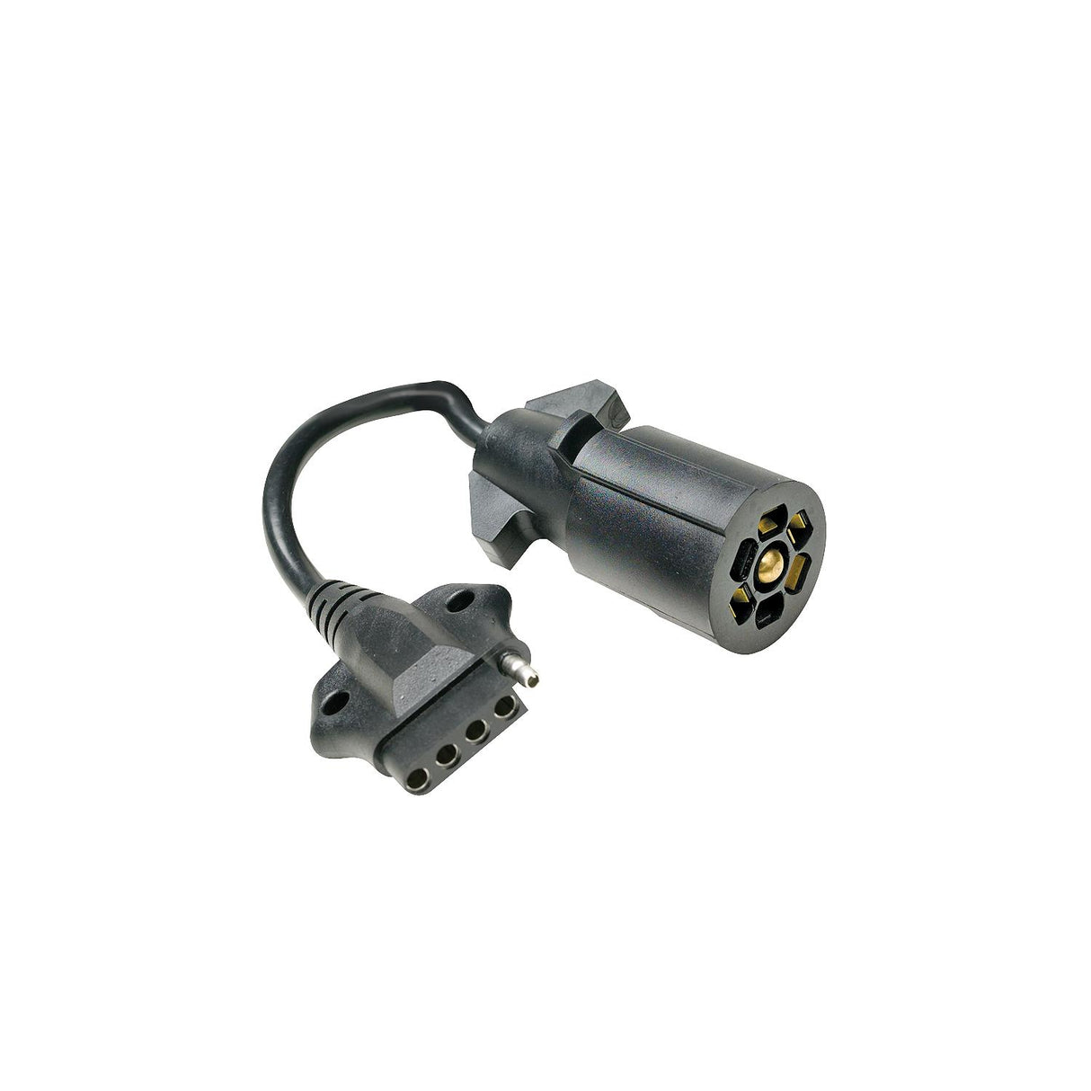 Seachoice 7-Way Round to 5-Way Flat Boat Trailer Adapter Plug, 8 in. - 13881 - official Seachoice product image 4