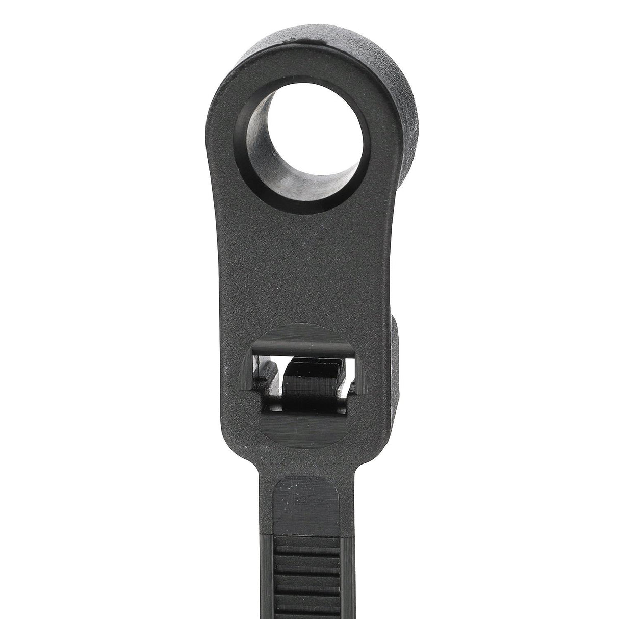 Seachoice 14171 Cable Ties, 8 In. Long, Mounting Design, 50 Lbs. Max Load, UV Black, Pack of 100 - 14171 - official Seachoice product image 3