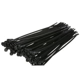 Seachoice 14171 Cable Ties, 8 In. Long, Mounting Design, 50 Lbs. Max Load, UV Black, Pack of 100 - 14171 - official Seachoice product image 2