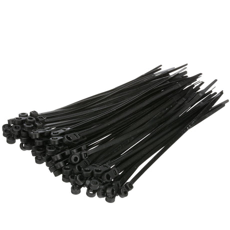 Seachoice 14181 Cable Ties, 8 In. Long, Mounting Design, 50 Lbs. Max Load, UV Black, Pack of 1,000 - 14181 - official Seachoice product image 4