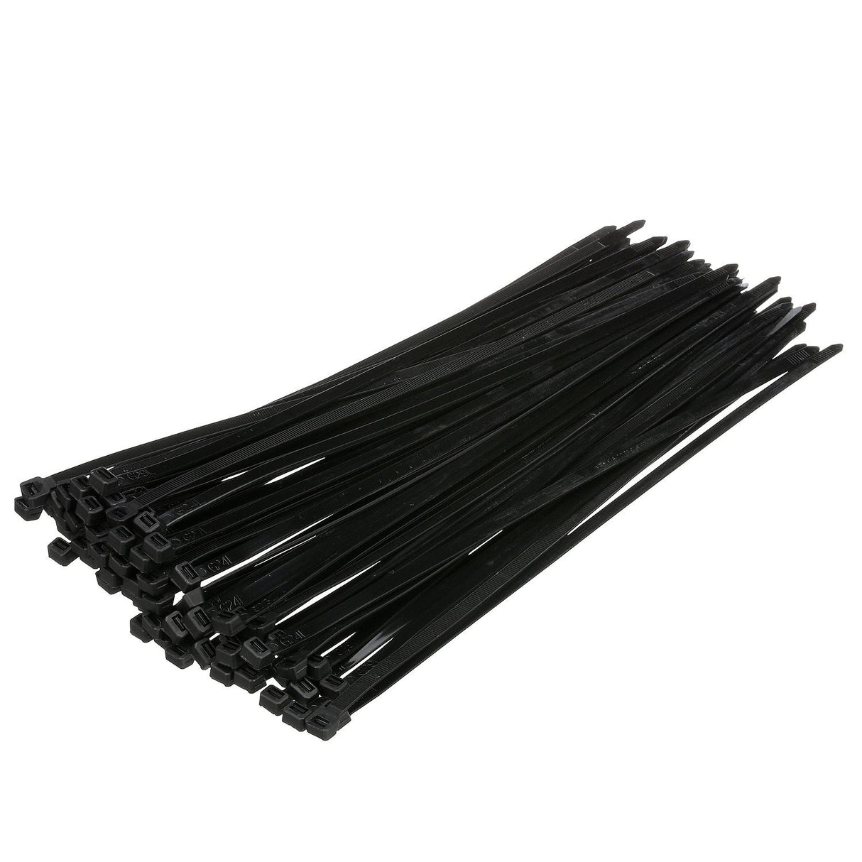Seachoice 14211 Cable Ties, 14 in. Long, 120 Lb. Max Load, UV Black, Pack of 100 - 14211