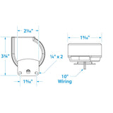 Seachoice Compact Electric Horn w/ Stainless Steel Cover, Single, 105 dB, 8 Amp - 14501 - official Seachoice product image 5