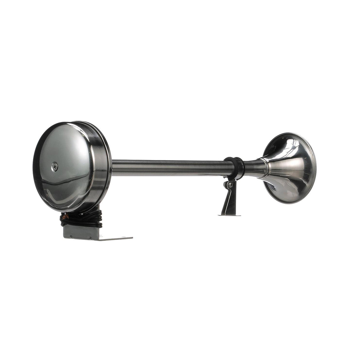 Seachoice 14541 Single Trumpet Horn, Stainless Steel Tube and Mounting Bracket, 106 dB, 16-3/4 Inches Long, 12V - 14541 - official Seachoice product image 4