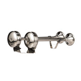 Seachoice 14561 Stainless Steel Dual Trumpet Horn, Vibration-Free Mounting Pad, 20-3/4 in. Long, 12V - 14561 - official Seachoice product image 2