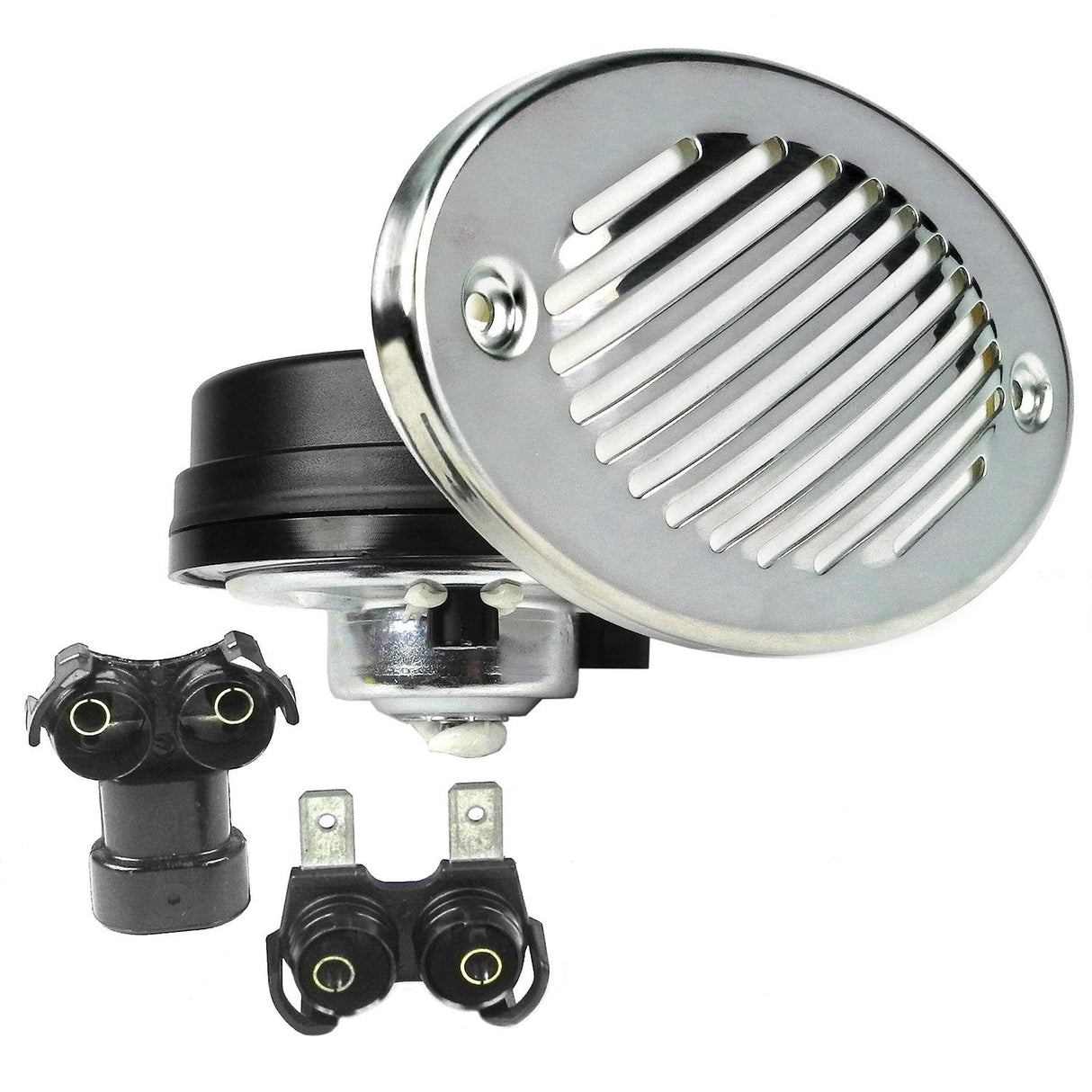 Seachoice 14571 Hidden Boat Horn, ABYC and NMMA Standard, Stainless Steel Cover - SC50-14571