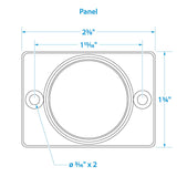 Seachoice Dual USB Charger, 12V, Accessory Socket Boat - A13-222BPS1-BB3 - official Seachoice product image 3