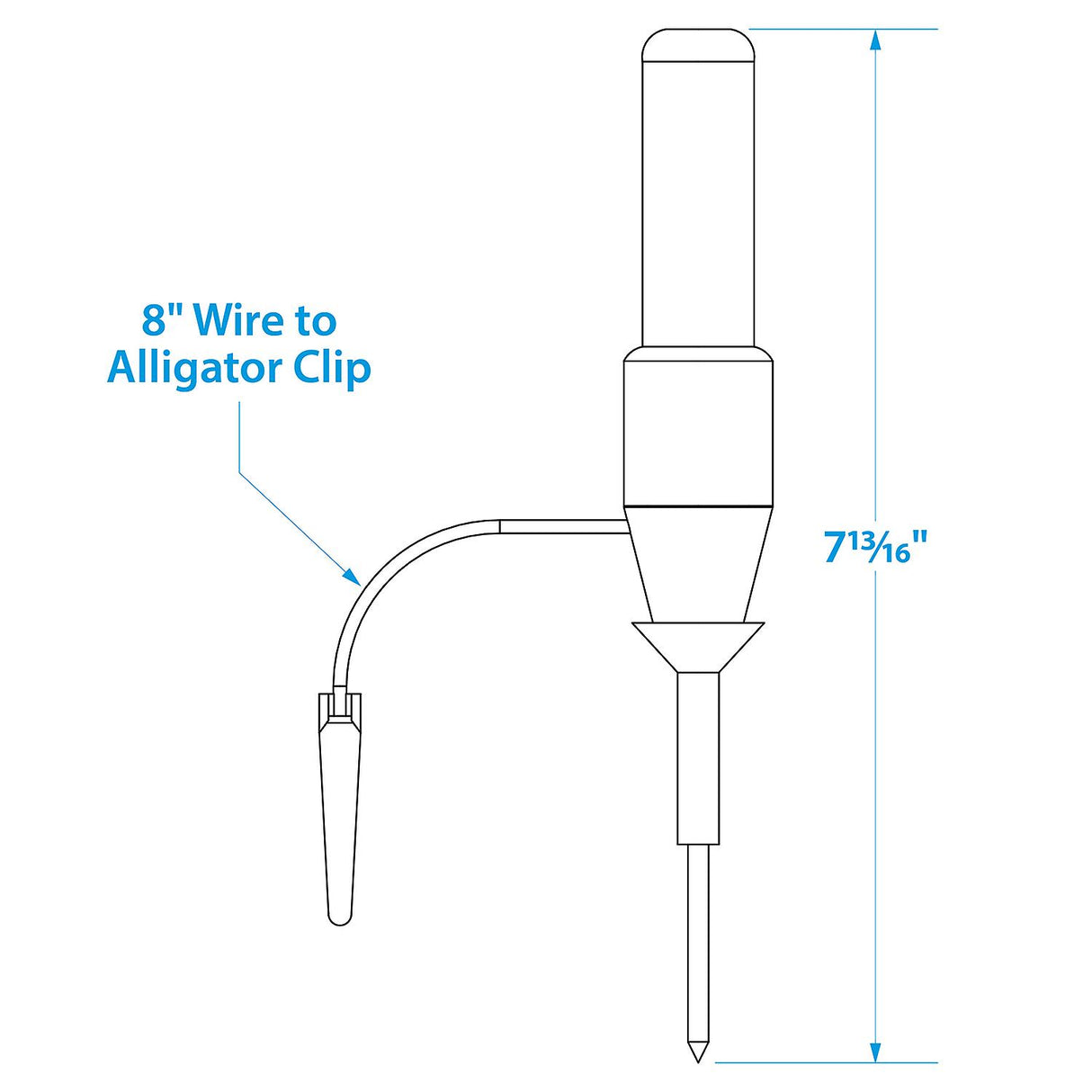 Seachoice Circuit Tester, 6V or 12V, Includes 8-Inch Wire w/ Alligator Clips - 15041 - official Seachoice product image 6