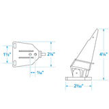 Seachoice Universal Marine Speedometer Pitot Tube, White Finish - 15401 - official Seachoice product image 3