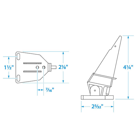 Seachoice Universal Marine Speedometer Pitot Tube, White Finish - 15401 - official Seachoice product image 3