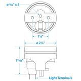 Seachoice Boat Fuel Gauge Kit, Includes Gauge and in-Tank Equipment - 50-15501 - official Seachoice product image 2