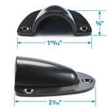 Seachoice 16191 Molded Plastic Clam Shell Vent 2-Pack, Black - image 5