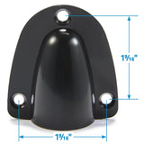 Seachoice 16191 Molded Plastic Clam Shell Vent 2-Pack, Black - image 2