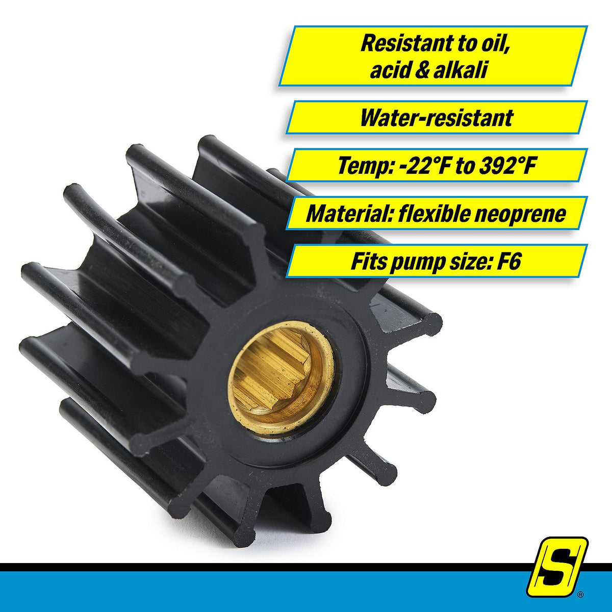 Seachoice 17783 F6 Impeller Kit - A03786 - image 2