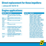 Seachoice 17786 F5 Impeller Kit - A03784 - image 3