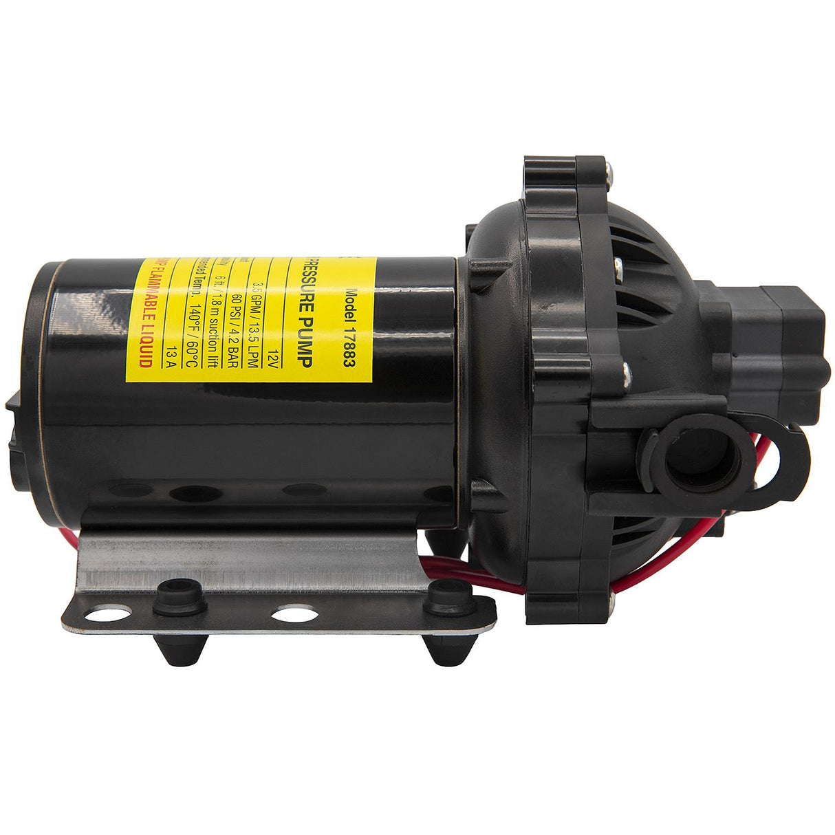 Seachoice 17883 Water-Pressure Pump, 12V, 3.5 GPM, 60 PSI - NMDP1-040-060-52A - image 13