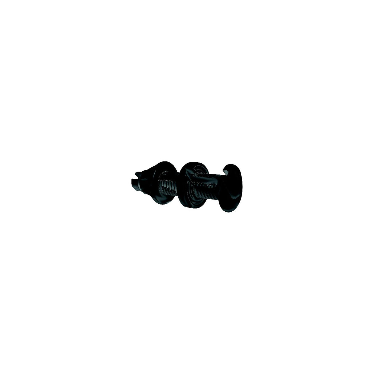 Seachoice 17901 Cable Thru Hull Fitting - Black - 1/4" Slot, 1-1/4" Flange - SC50-17901