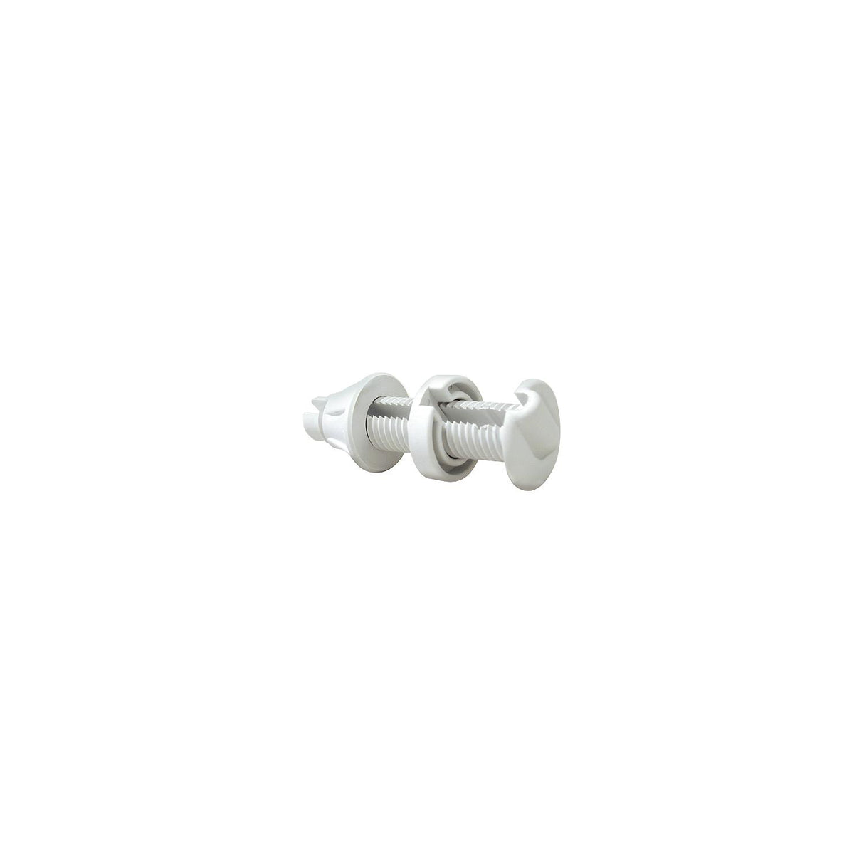 Seachoice 17921 Cable Thru Hull Fitting - White - 1/4" Slot, 1-1/4" Flange - SC50-17921