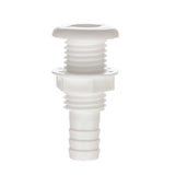 Seachoice Thru-Hull Connector w/ Broad Flange, Fits 3/4 In. ID Hose, 1-1/4 In. Max Hull - 50-18051 - official Seachoice product image 2