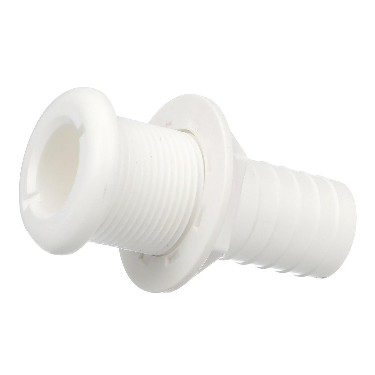 Seachoice 18091 Thru-Hull Connector w/ Broad Flange, White Finish, 1.125 In. - 50-18091 - official Seachoice product image 4