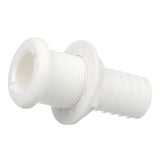Seachoice 18091 Thru-Hull Connector w/ Broad Flange, White Finish, 1.125 In. - 50-18091 - official Seachoice product image 4