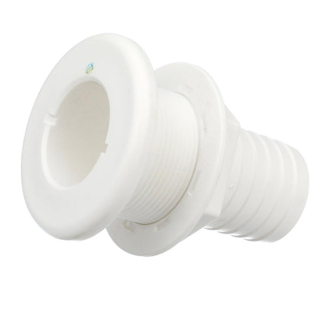 Seachoice Thru-Hull Connector w/ Broad Flange, White Finish, 1.5 In. - 50-18111 - official Seachoice product image 4