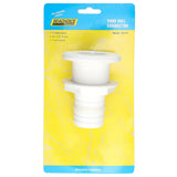 Seachoice Thru-Hull Connector w/ Broad Flange, White Finish, 1.5 In. - 50-18111 - official Seachoice product image 2