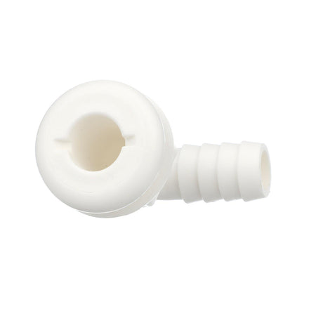 Seachoice 90-Degree Angled Thru-Hull Connector, White Finish, 0.75 in. - 50-18131 - official Seachoice product image 5