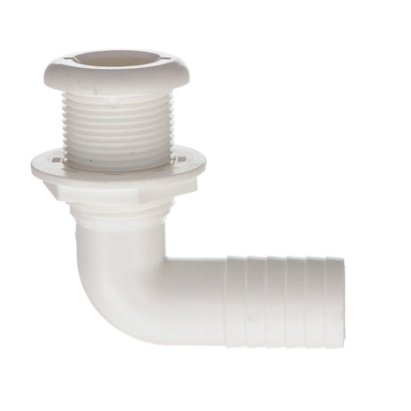 Seachoice 90-Degree Thru-Hull Connector, Fits 1-1/8 In. ID Hose, 1-1/8 In. Max Hull - 50-18141 - official Seachoice product image 3
