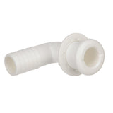 Seachoice 90-Degree Thru-Hull Connector, Fits 1-1/8 In. ID Hose, 1-1/8 In. Max Hull - 50-18141 - official Seachoice product image 2