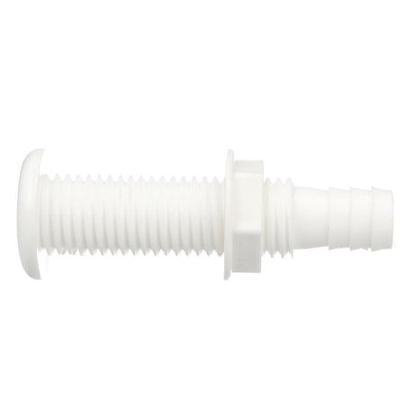 Seachoice Polypropylene Extra Long Thru-Hull Connector for 3/4 in. ID Hose, White Finish - 18161 - official Seachoice product image 6