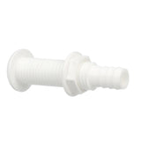 Seachoice Polypropylene Extra Long Thru-Hull Connector for 3/4 in. ID Hose, White Finish - 18161 - official Seachoice product image 5