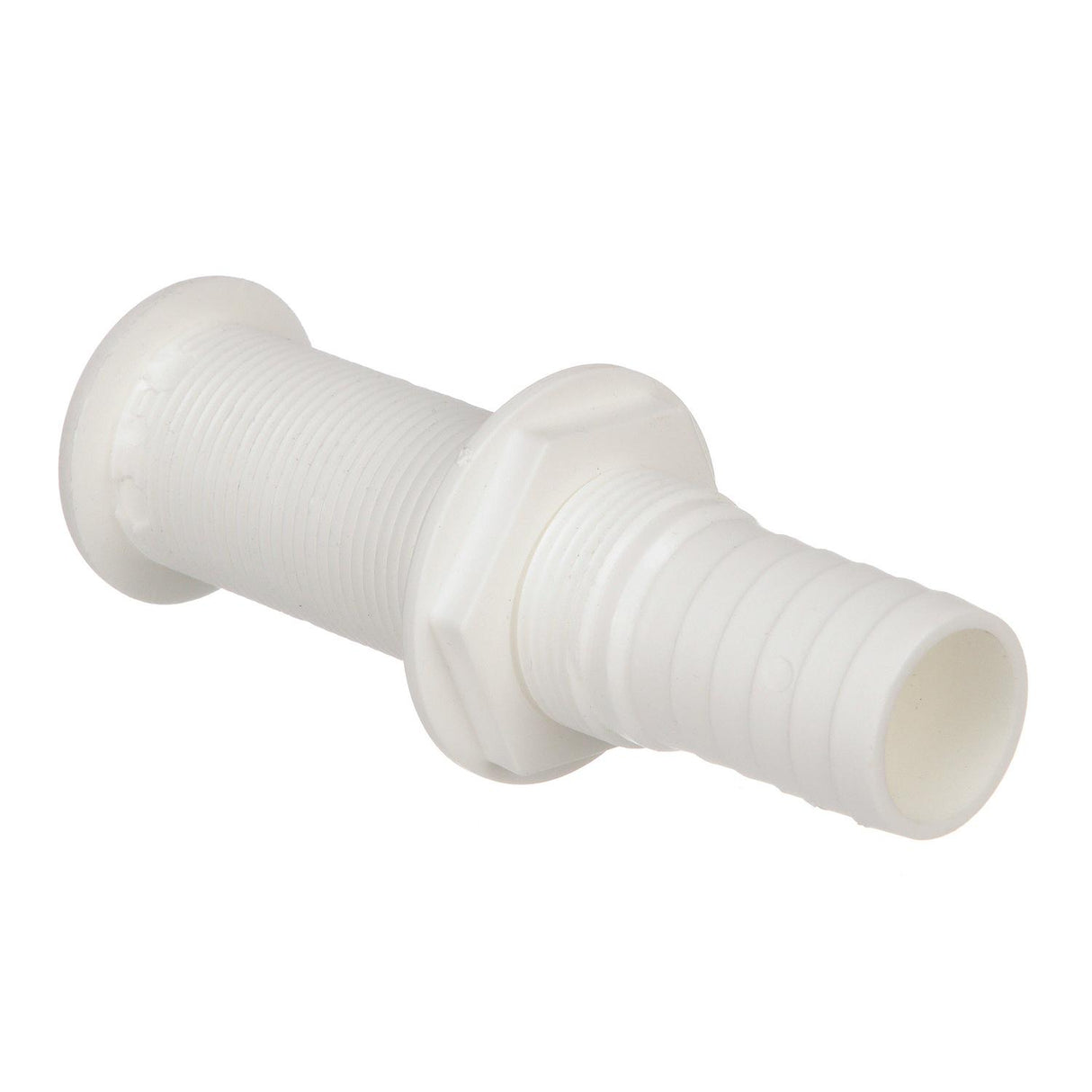 Seachoice Extra Long Thru-Hull Fitting w/ Broad Flange For 1-1/8 In. ID Hose, 3 In. Long Thread - 18181 - official Seachoice product image 3