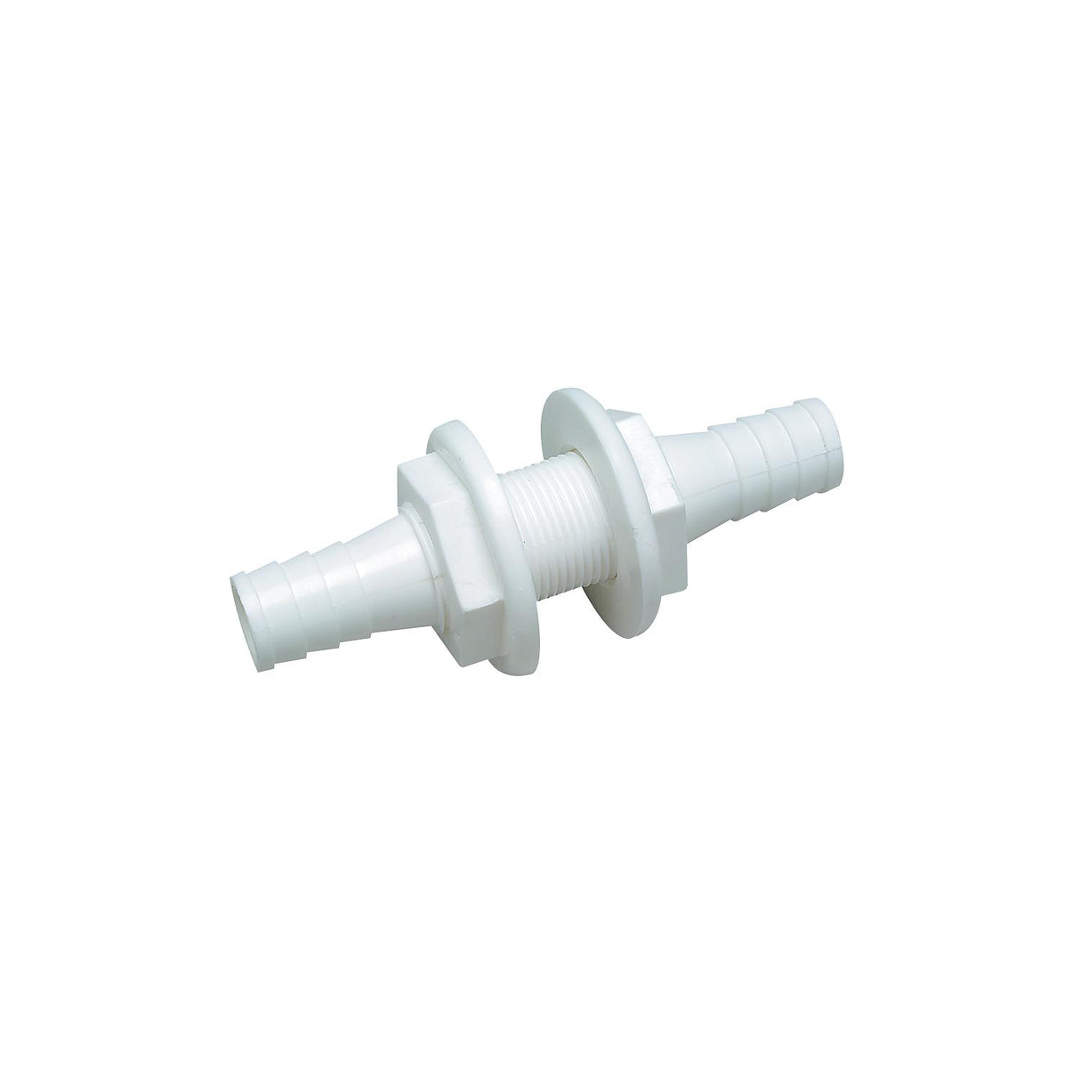 Seachoice Double-Ended 3/4" x 3/4" Thru Hull Connector For Hose - 18201
