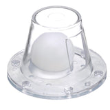 Seachoice Self-Bailing Scupper, Large, Clear, Fits 1.5-3 In. Openings - 18281 - official Seachoice product image 2