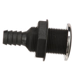 Seachoice Covered Thru-Hull Fitting w/ Stainless-Steel Flange, Fits 3/4 In. ID Hose - 50-18441 - official Seachoice product image 5
