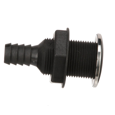 Seachoice Covered Thru-Hull Fitting w/ Stainless-Steel Flange, Fits 3/4 In. ID Hose - 50-18441 - official Seachoice product image 5