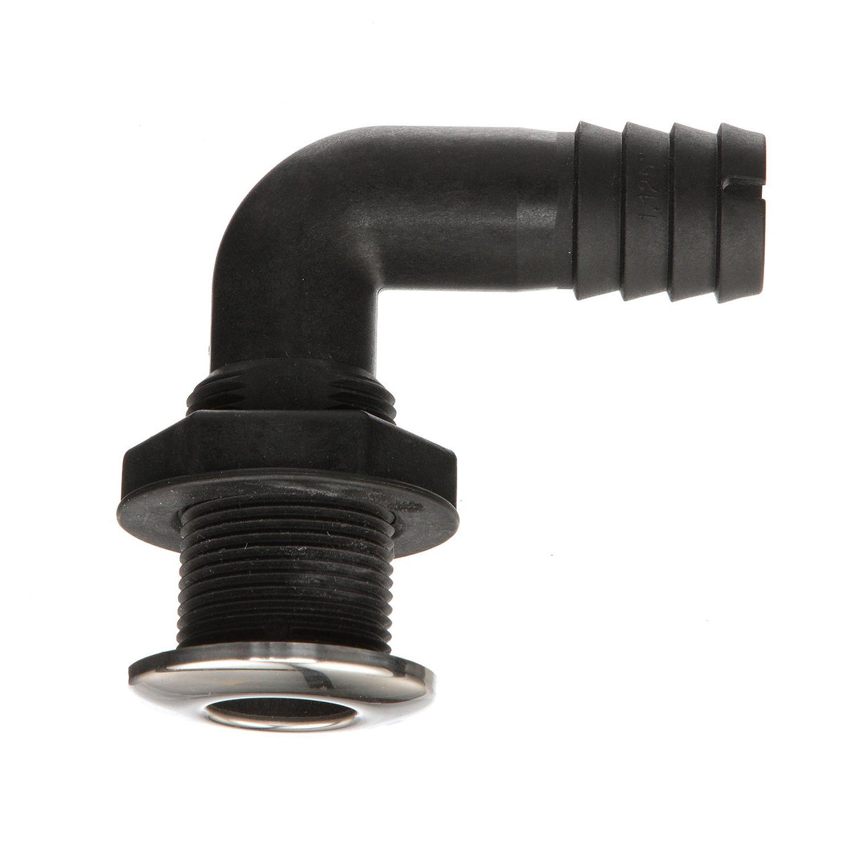 Seachoice 90-Degree Thru-Hull Connector, Fits 1-1/8 In. ID Hose, 1-3/8 In. Max Hull - 50-18561 - official Seachoice product image 6