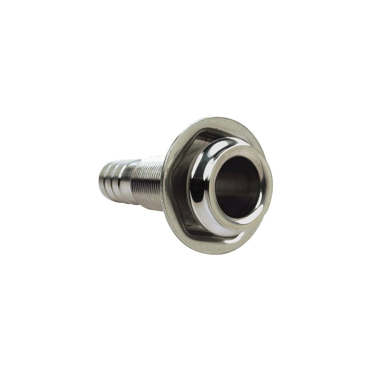 Seachoice Mega-Flow Dripless Thru Hull Fitting, 316 Stainless Steel, Fits 3/4 in. Hose, 1-1/2 in. Max. Hull - 50-18601 - official Seachoice product image 10